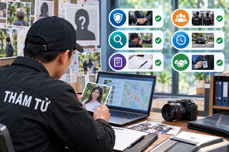 Tiêu chí chọn công ty thám tử tìm người thân thất lạc tại đơn vị uy tín