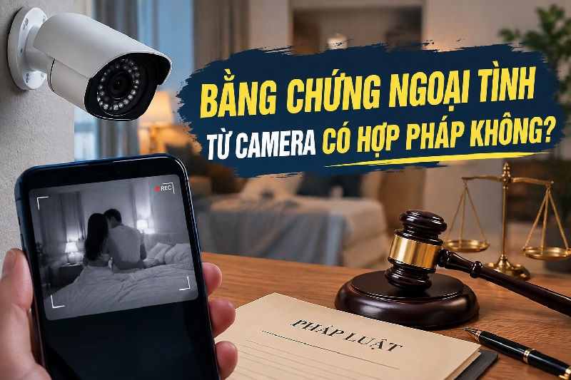 Bằng chứng ngoại tình từ camera