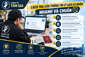 cách tra cứu thông tin lý lịch cá nhân