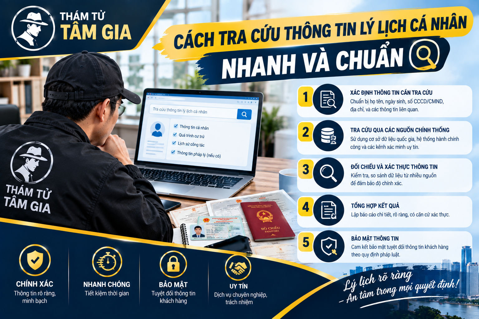 cách tra cứu thông tin lý lịch cá nhân