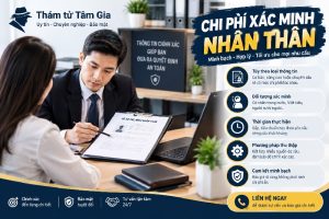 Chi phí xác minh nhân thân