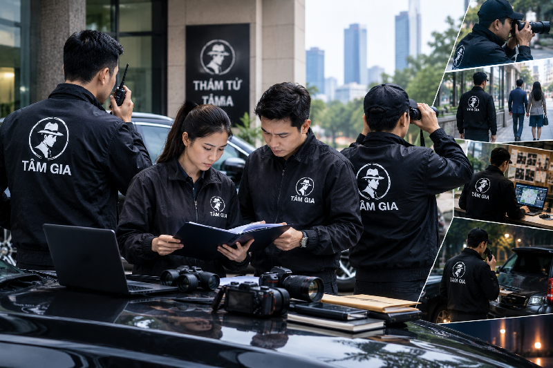 Khảo sát thực tế trong quá trình điều tra.