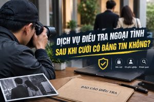 Dịch vụ điều tra ngoại tình sau khi cưới