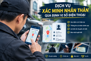 Dịch vụ xác minh nhân thân qua định vị số điện thoại