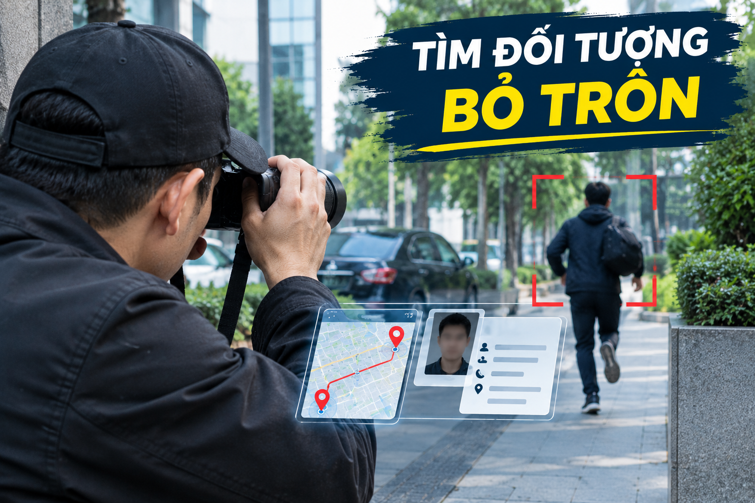 Giải pháp truy tìm đối tượng bỏ trốn an toàn và nhanh chóng