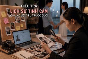 Điều tra lịch sử tình cảm của người yêu trước cưới