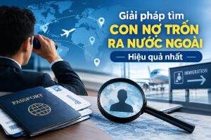 Giải pháp tìm con nợ trốn ra nước ngoài