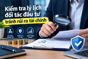 Kiểm tra lý lịch đối tác đầu tư