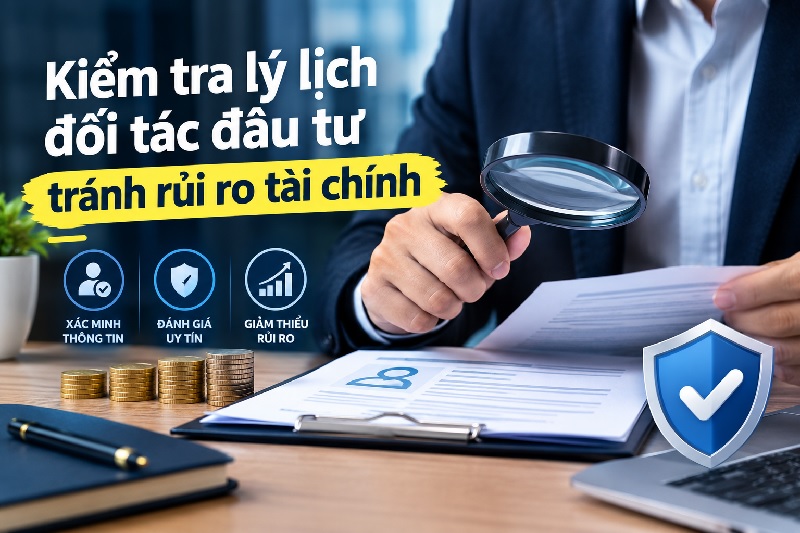 Kiểm tra lý lịch đối tác đầu tư