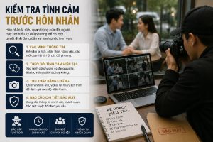 Kiểm tra tình cảm trước hôn nhân