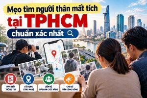 Mẹo tìm người thân mất tích tại TPHCM