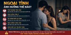 Ngoại tình ảnh hưởng như thế nào