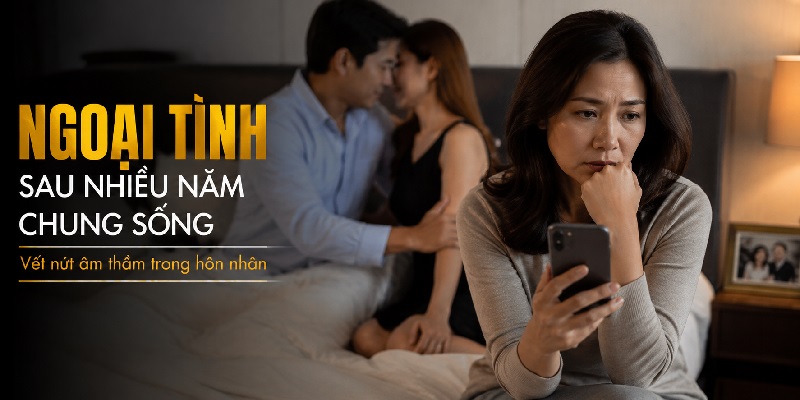 Ngoại tình sau nhiều năm chung sống