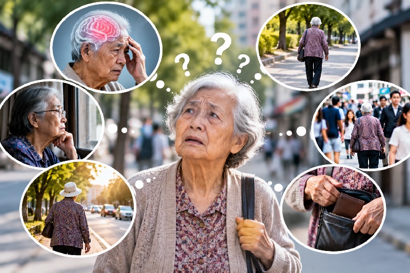 Tìm hiểu các nguyên nhân dẫn đến tình trạng người già đi lạc