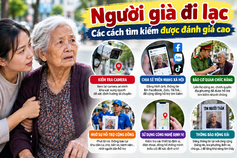 Người già đi lạc