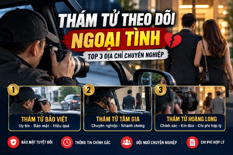 Thám tử theo dõi ngoại tình