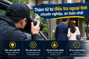 Thám tử tư điều tra ngoại tình chuyên nghiệp