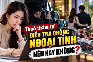 Thuê thám tử điều tra điều tra chồng ngoại tình