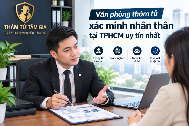 Văn phòng thám tử xác minh nhân thân tại TPHCM uy tín nhất Văn phòng thám tử xác minh nhân thân tại TPHCM uy tín nhất