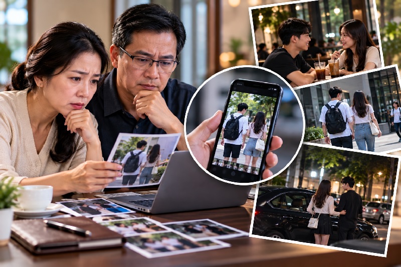 Thám tử Tâm Gia hỗ trợ xác minh người yêu của con 