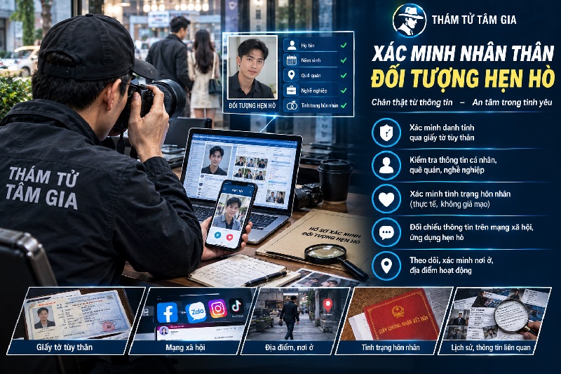 Thám tử Tâm Gia hỗ trợ điều tra minh bạch, an toàn