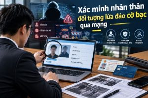 Xác minh nhân thân đối tượng lừa đảo cờ bạc